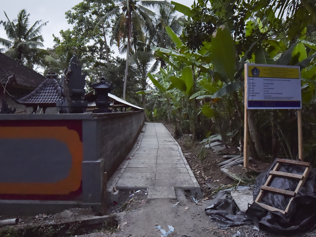 Jalan Usaha Tani (JUT) - Mengwi Bali