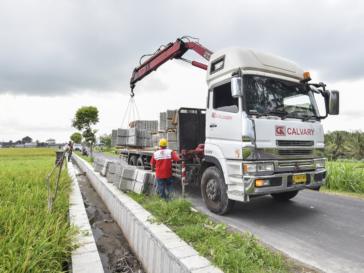 L Shape Irigasi - Subak Bali