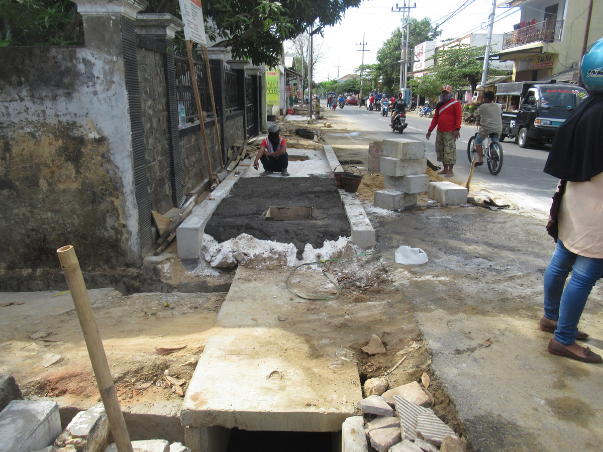 Pedestrian Jl. Wachid Hasyim Sumenep