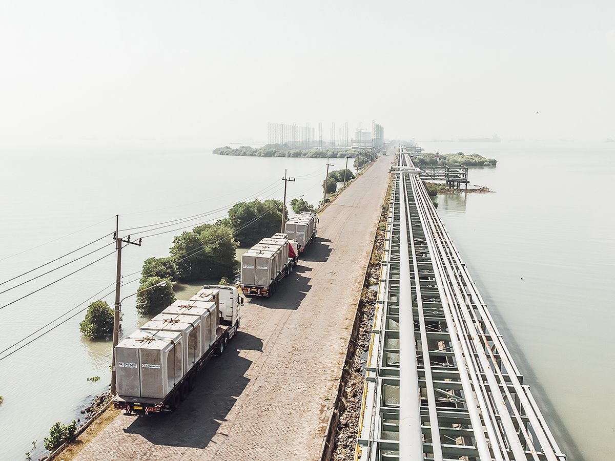 Tangguh LNG Expansion Tree Harvesting & Site Preparation Papua (Franco Maspion Port - Gresik)