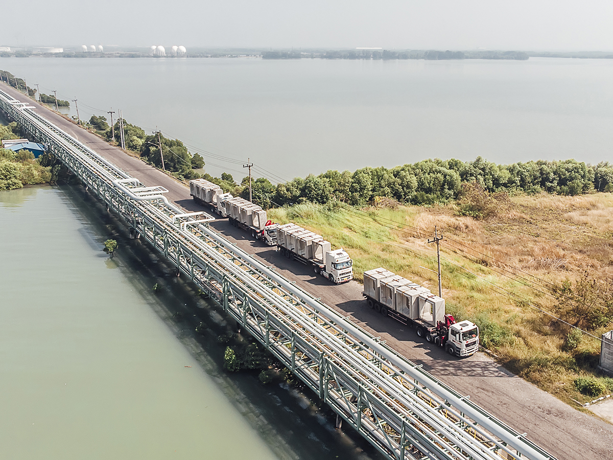 Tangguh LNG Expansion Tree Harvesting & Site Preparation Papua (Franco Maspion Port - Gresik)