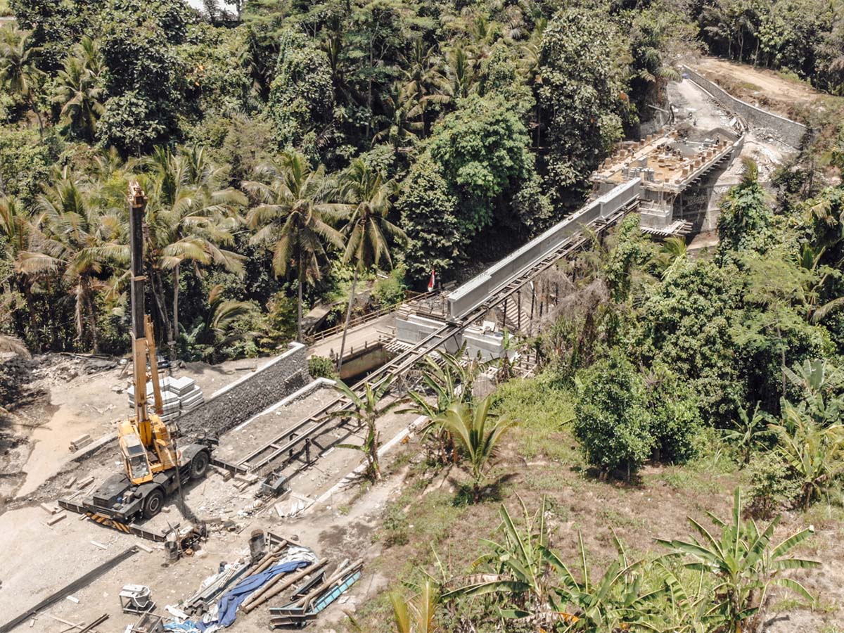 JEMBATAN BLAHKIUH - AYUNAN (GIRDER) BADUNG - BALI