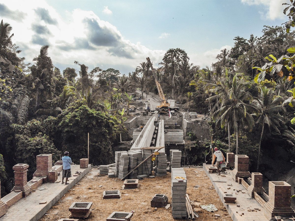 JEMBATAN BLAHKIUH - AYUNAN (GIRDER) BADUNG - BALI
