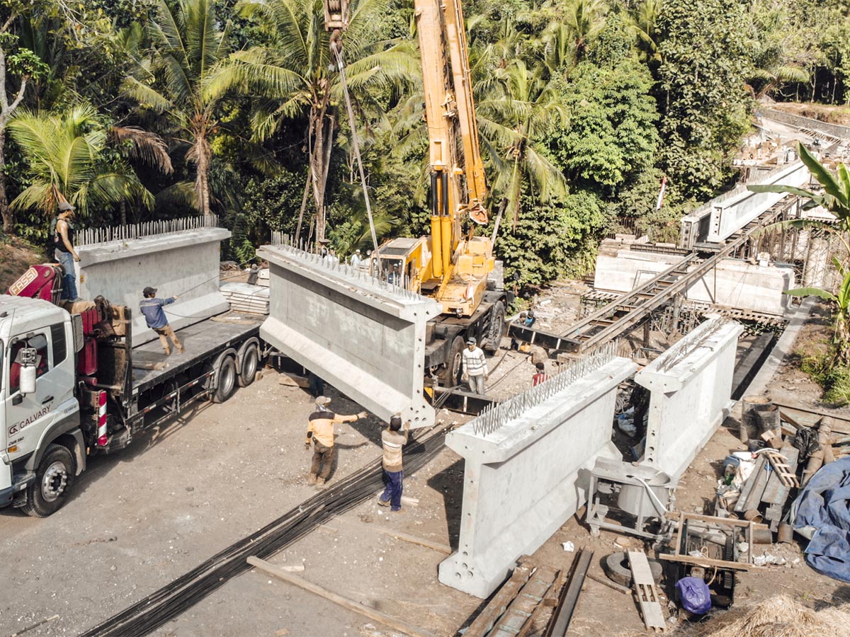 JEMBATAN BLAHKIUH - AYUNAN (GIRDER) BADUNG - BALI