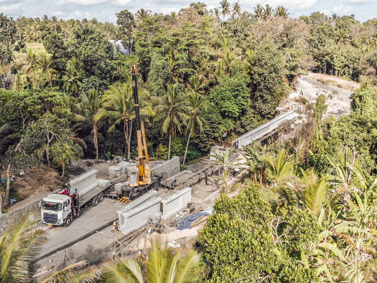 JEMBATAN BLAHKIUH - AYUNAN (GIRDER) BADUNG - BALI