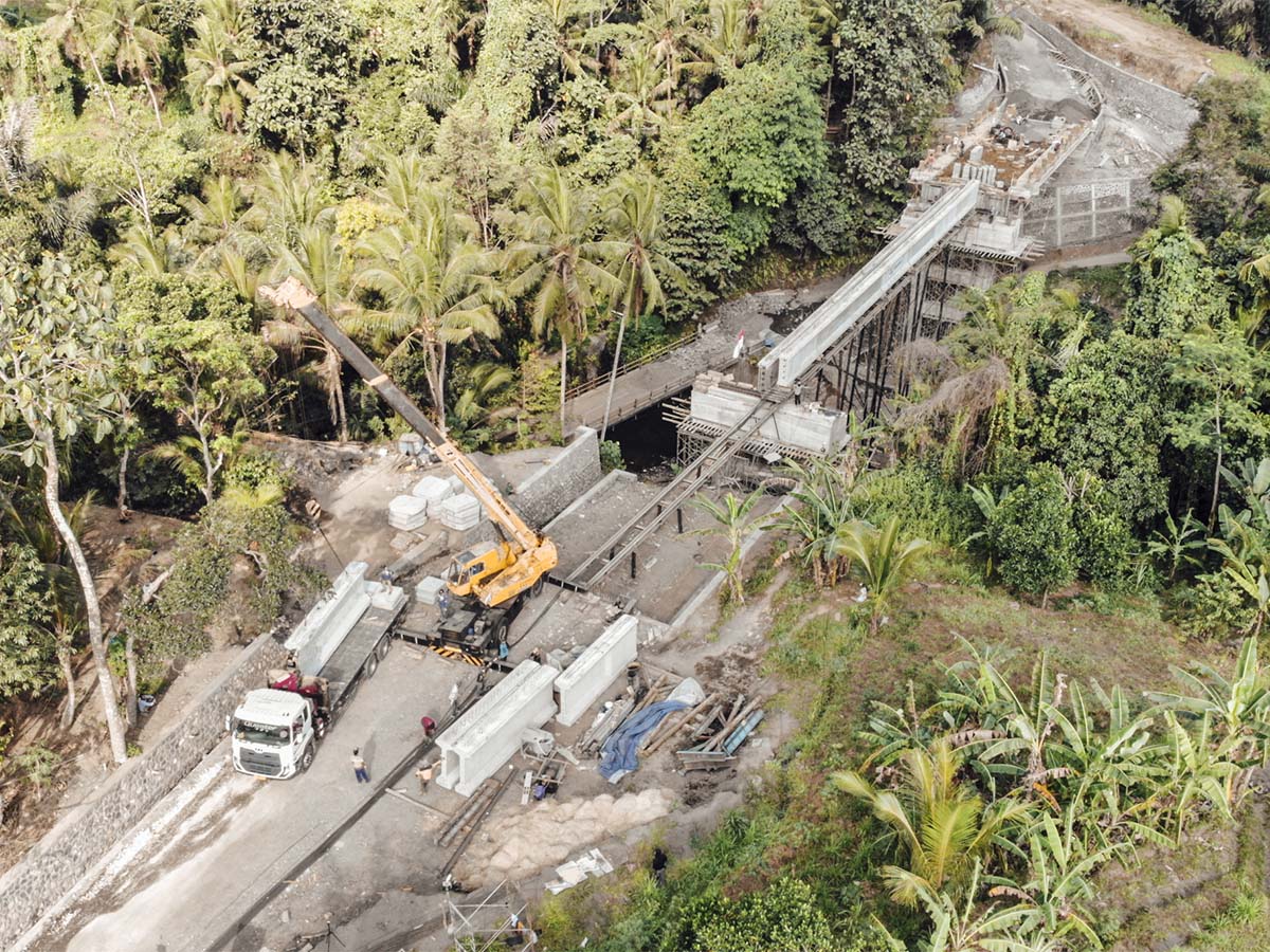 JEMBATAN BLAHKIUH - AYUNAN (GIRDER) BADUNG - BALI