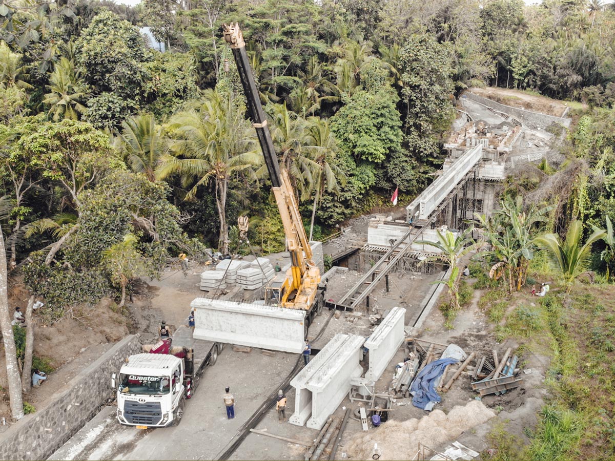 JEMBATAN BLAHKIUH - AYUNAN (GIRDER) BADUNG - BALI