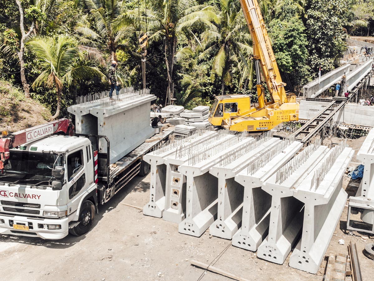 JEMBATAN BLAHKIUH - AYUNAN (GIRDER) BADUNG - BALI