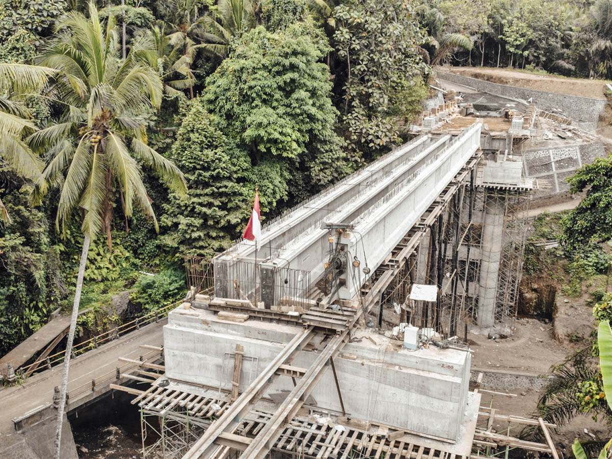 JEMBATAN BLAHKIUH - AYUNAN (GIRDER) BADUNG - BALI