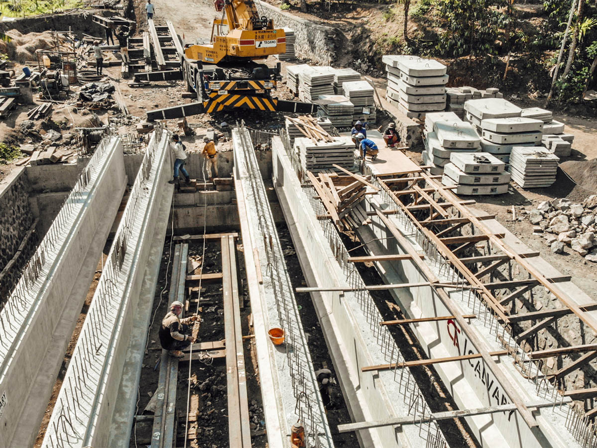 JEMBATAN BLAHKIUH - AYUNAN (GIRDER) BADUNG - BALI