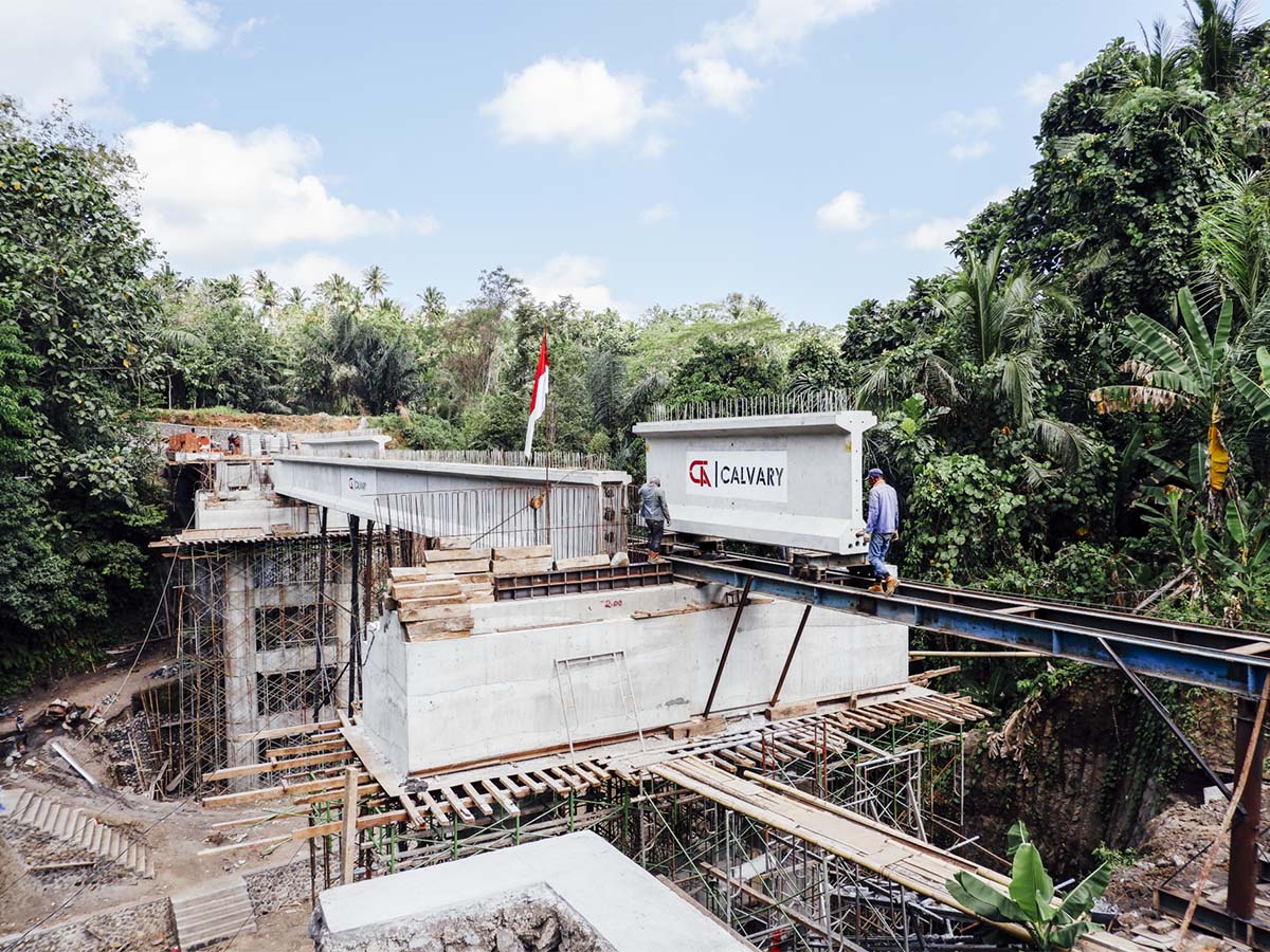 JEMBATAN BLAHKIUH - AYUNAN (GIRDER) BADUNG - BALI