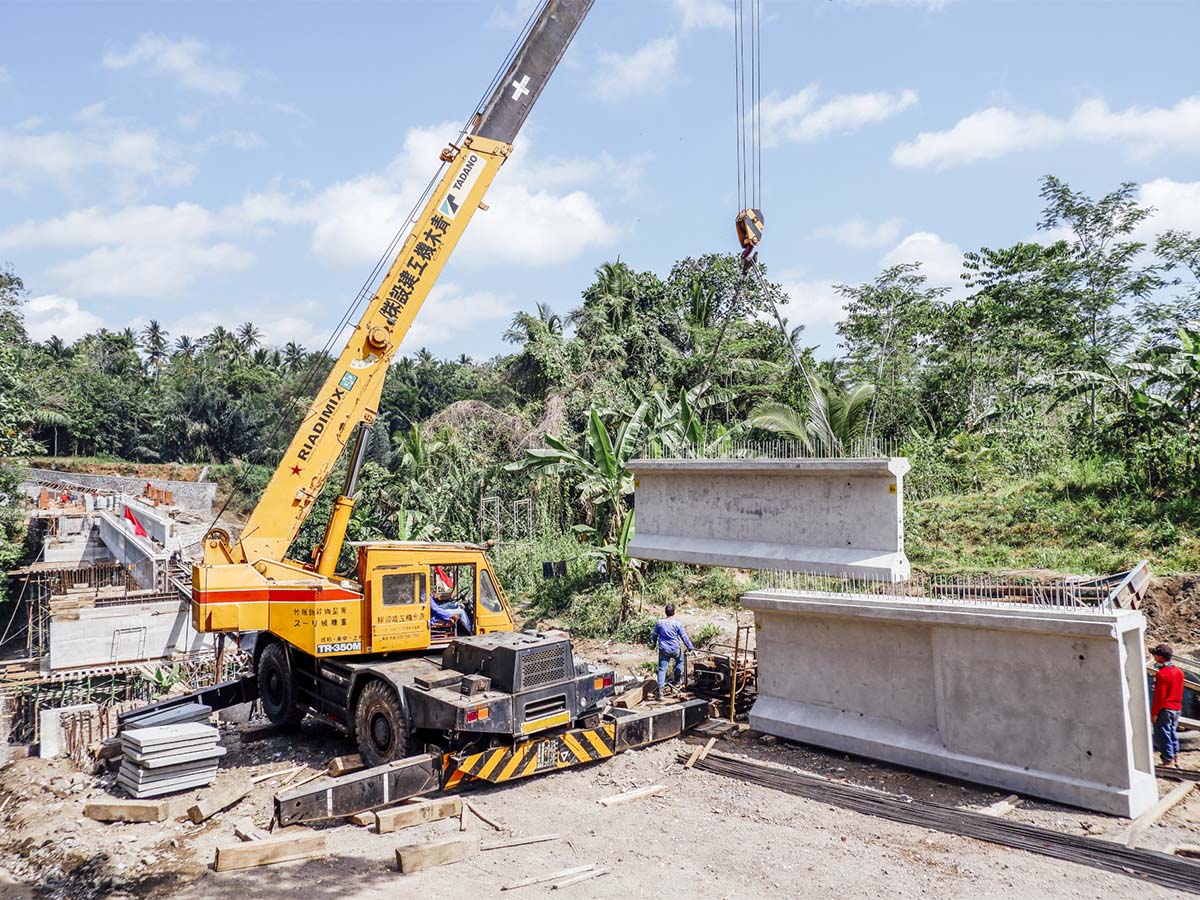 JEMBATAN BLAHKIUH - AYUNAN (GIRDER) BADUNG - BALI