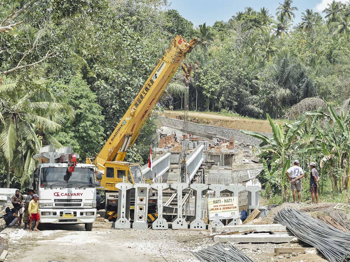 JEMBATAN BLAHKIUH - AYUNAN (GIRDER) BADUNG - BALI