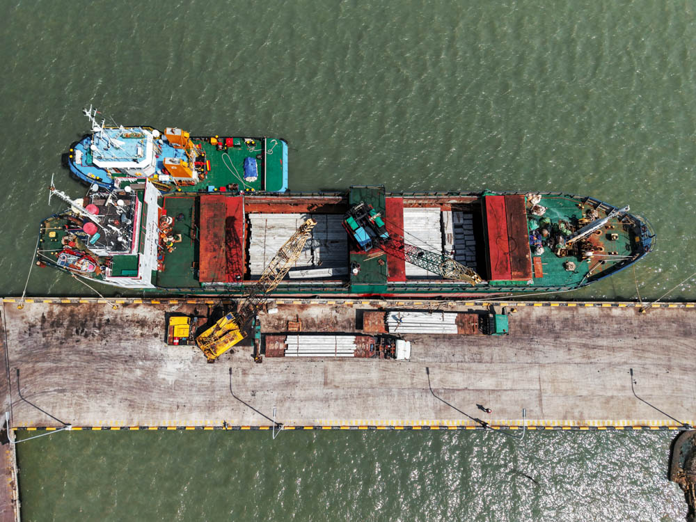 Delivery To Aceh Pile 
