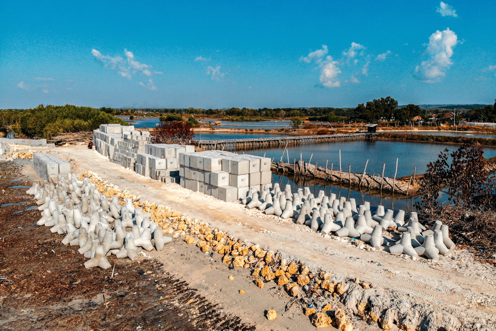 BLOCK BETON & TETRAPOD BANGKALAN