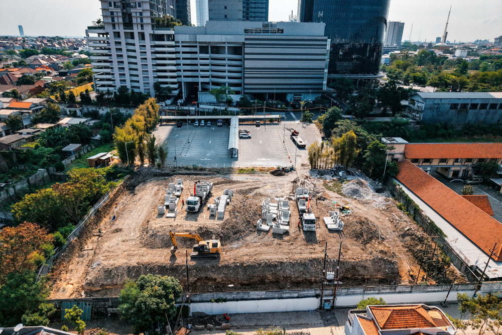RETAINING WALL DI PERKOTAAN&nbsp; MENGGUNAKAN L-GUTTER&nbsp;